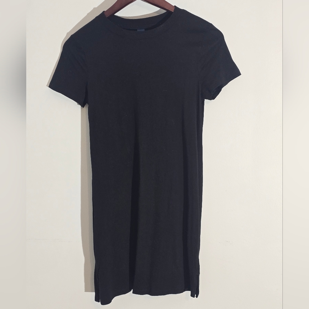 Old Navy Black Vintage T-Shirt Dress